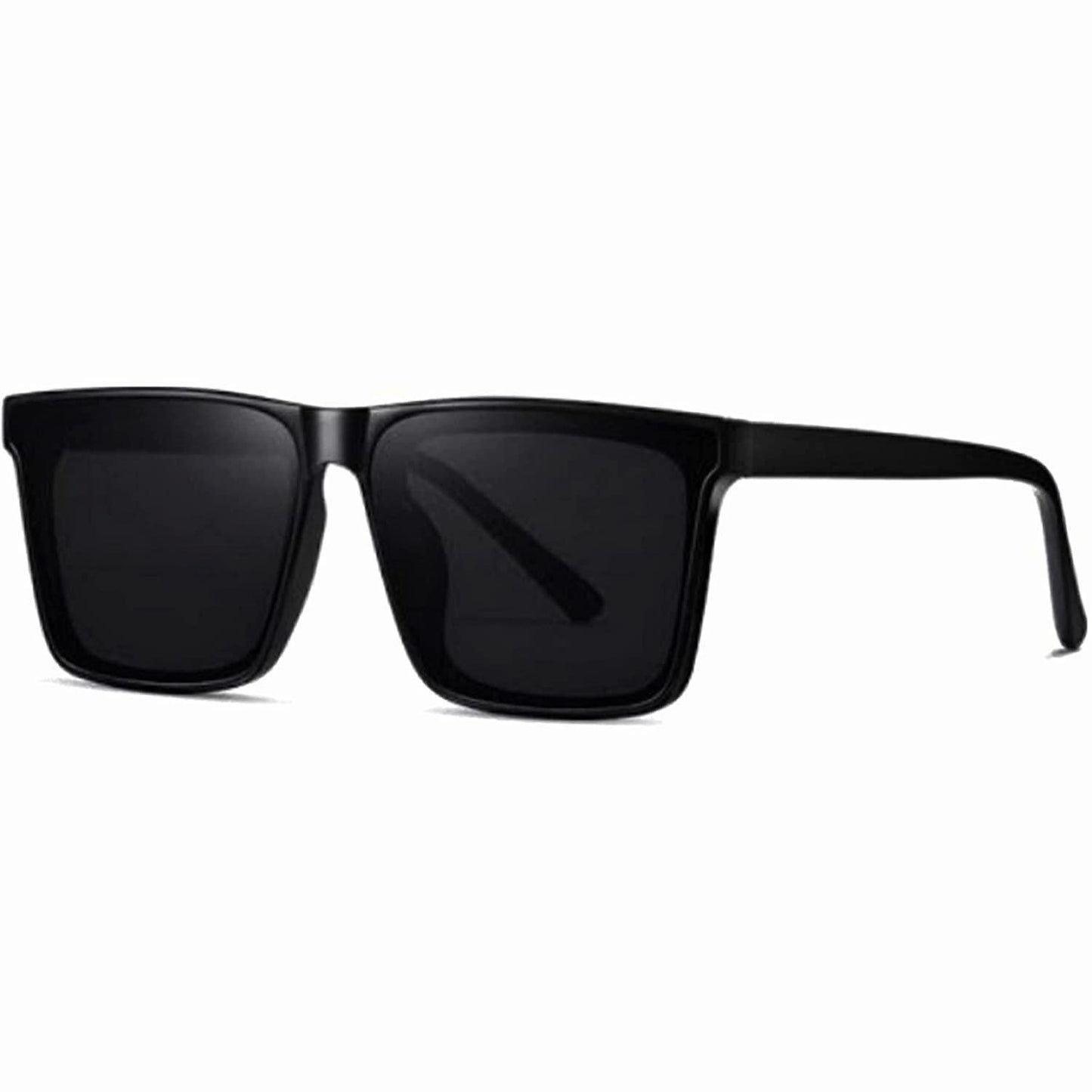 Premium Retro Square Sunglasses - Polarized UV Protection