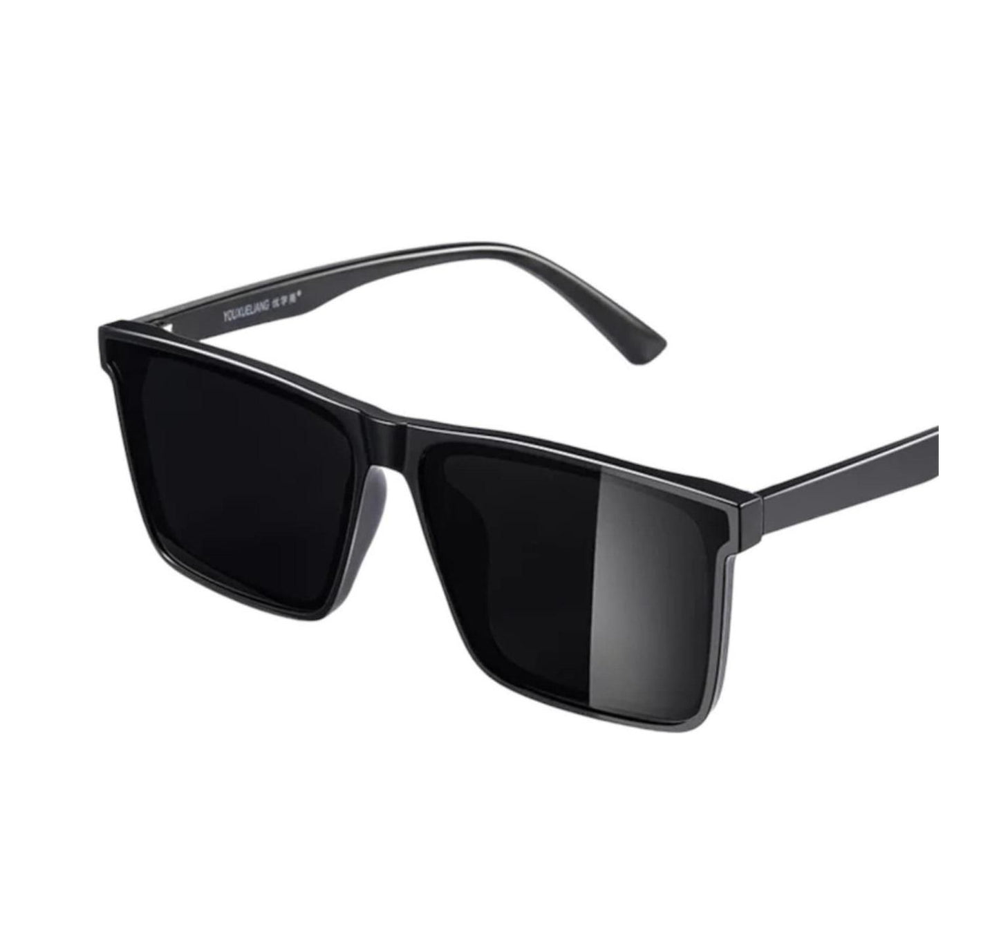 Premium Retro Square Sunglasses - Polarized UV Protection