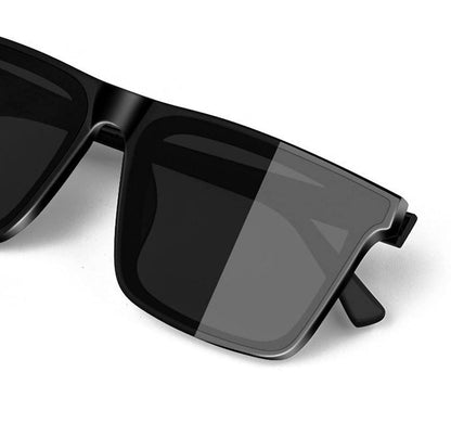 Premium Retro Square Sunglasses - Polarized UV Protection