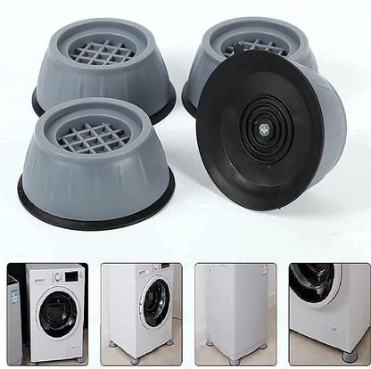 Anti Vibration Pads For Washing Machine - 4 Pcs Shock Proof Feet (4 Units)