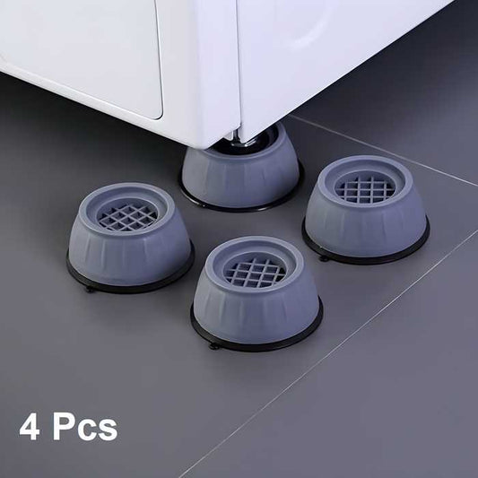 Anti Vibration Pads For Washing Machine - 4 Pcs Shock Proof Feet (4 Units)
