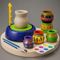Kids Pottery Wheel Battery Operated Pottery Making Machine Painting Kit