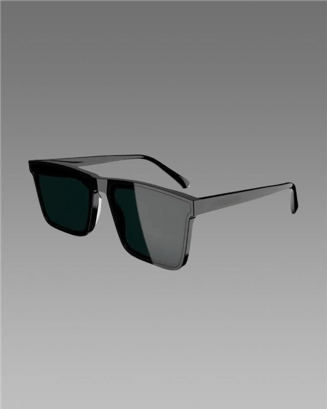 Premium Retro Square Sunglasses - Polarized UV Protection