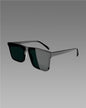 Premium Retro Square Sunglasses - Polarized UV Protection