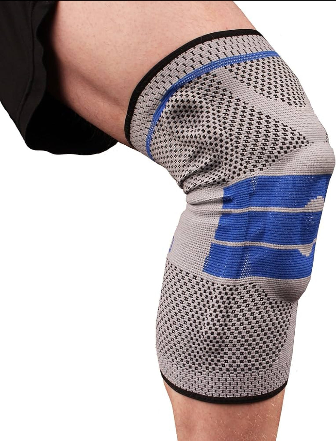 Bamboo Knee Sleeves for Pain Relief & Support | Breathable Compression Knee Brace for Sports & Daily Use
